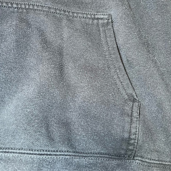 North Face Hoodie Womens Small Black Pullover Pink Logo Streetwear Cozy‎ Casual - Picture 7 of 13